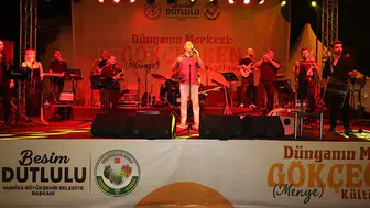 Kula'da "Dünyanın Merkezi Gökçeören (Menye) Kültür Festivali" düzenlendi