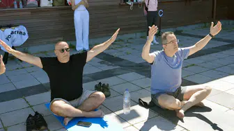 Maltepe'de Dünya Yoga Günü Coşkuyla Kutlandı