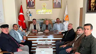 AK Parti Uzundere İlçe Teşkilatı Aylık Grup Toplantısında Bir Araya Geldi
