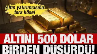 Altın Fiyatlarında Şok Düşüş: Yatırımcılar Karşı Karşıya Kaldı!