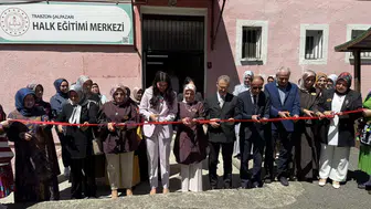 Şalpazarı’nda Yıl Sonu Sergisi Açıldı: El Emeği Ürünler Beğeni Topladı