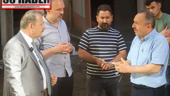 Başkan Fuat Koçal Tomurcuk Sokak’ta İncelemelerde Bulundu