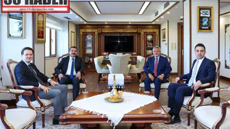 Rize Valisi İhsan Selim Baydaş’a Yargı Mensuplarından Ziyaret