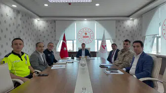 Horasan’da Okul Güvenliği Toplantısı Gerçekleştirildi