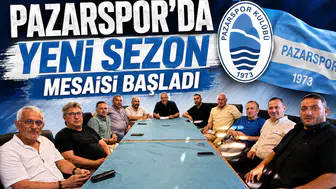 Pazarspor'da Yeni Sezon Mesaisi Başladı