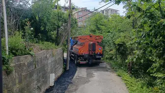 Sürmene Belediyesi’nden İlçe Genelinde Yoğun Mesai