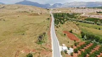 Doğanşehir Yolkoru Mahallesi’nin 6,5 kilometrelik yolu yenilendi