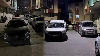 İstanbul'da Gece Görenleri Şaşkına Çeviren Olay: Sürücüler Araçlarını Sokak Ortasına Park Ediyor!