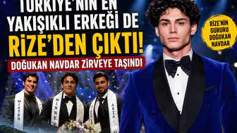 Türkiye'nin En Yakışıklı Erkeği Rize'den! Ardeşenli Doğukan Navdar Mister Türkiye 2026 Oldu