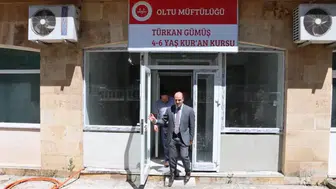 Oltu'da 4-6 Yaş Kur’an Kursu İnşaatı Yerinde İncelendi