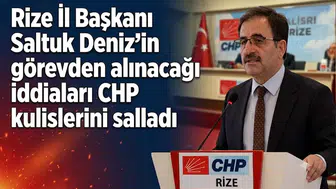 Rize İl Başkanı Saltuk Deniz'in görevden alınacağı iddiaları CHP kulislerini salladı