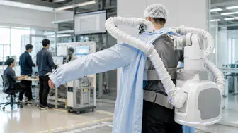 Giydiren robot 10 saniyede kıyafet giydiriyor