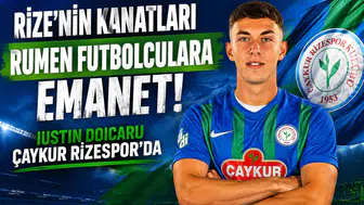 Rize’nin Kanatları Rumen Futbolculara Emanet! Iustin Doicaru Çaykur Rizespor’da