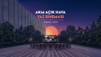 Açık hava sinemasını özleyenler bu yaz AKM'de buluşacak