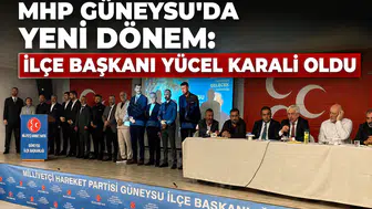MHP Güneysu’da Yeni Dönem: İlçe Başkanı Yücel Karali Oldu