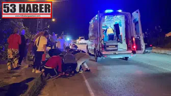 Araklı'da Motosiklet Dehşeti: İki Kardeş Hastaneye Kaldırıldı