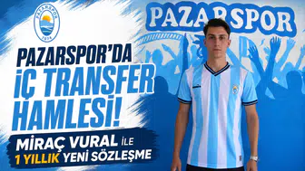 Pazarspor'da İç Transfer Hamlesi: Miraç Vural ile 1 Yıllık Yeni Sözleşme