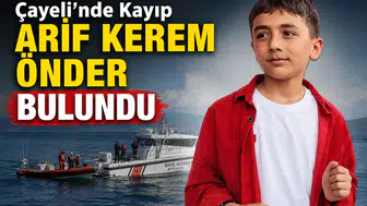 Çayeli’de Kayıp Çocuk Arif Kerem Önder'den Acı Haber Geldi