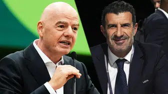 Figo'dan Infantino'ya sert eleştiriler: "FIFA'yı yönetmemesi gerekiyor!"
