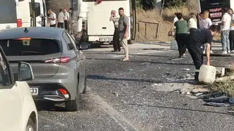 Tekirdağ’da Zincirleme Trafik Kazasında 29 Kişi Yaralandı!