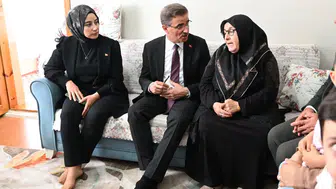 Vali Baruş’tan Şehit Yakını ve Kıbrıs Gazisine Anlamlı Ziyaret