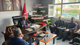 MHP Ardeşen İlçe Başkanlığı’na Ziyaret