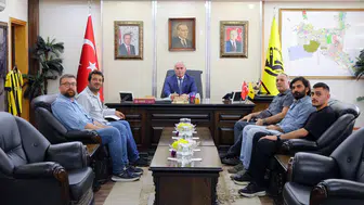 Arkeoloji Heyetinden Başkan Mete Memiş’e Ziyaret