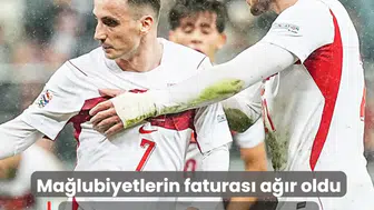Mağlubiyetlerin faturası ağır oldu! A Milli Takım FIFA sıralamasında tepetaklak