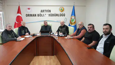 Artvin'de 2025 Orman Yangınları Değerlendirildi, Önleyici Tedbirler Gündemde