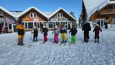 Atabarı Kayak Merkezinde Sömestr Heyecanı Sürüyor