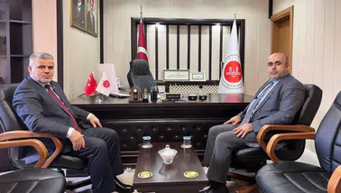 Müftü Musa Kazım Demir, Denizli'ye tayin öncesi veda ziyaretinde bulundu