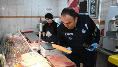 Aksaray'da zabıta ekipleri kasaplara yönelik denetim gerçekleştirdi