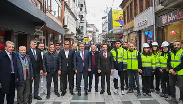Trabzon Uzun Sokak Yenileniyor: Cephe Sağlıklaştırma Projesi Hızla İlerliyor