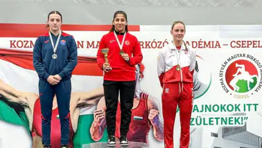 Trabzonlu Sporcu Elif Şevval Kurt, Macaristan’da Şampiyon Oldu