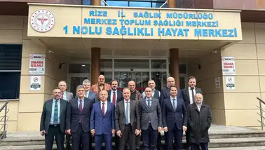 Trabzon İl Sağlık Müdürü’nden Rize’ye Ziyaret