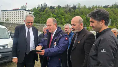 Arhavi'deki Yatırımlar Genel Sekreter Yılmaz Boz Tarafından Değerlendirildi