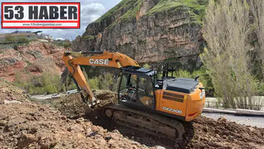 Bayburt Belediyesi Sahada: Kaleardı’nda Altyapı ve Çevre Düzenleme Çalışmaları Sürüyor