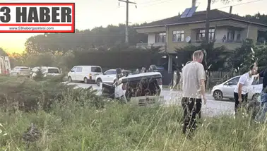 Samsun’da otomobil takla attı: 6 yaralı