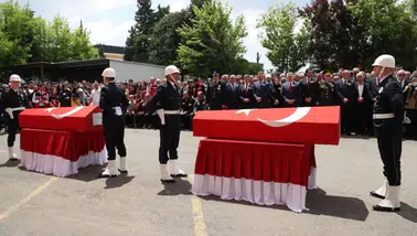 Tekirdağ Çorlu'da İki Kahraman Polisin Anısına Tören Düzenlendi