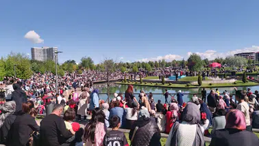 Türk Yıldızları, Çorum Gökyüzünde Nefes Kesen Bir Gösteri Gerçekleştirdi!