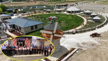 Kağılcık Ekolojik Teke Obası, Coşkuyla Törenle Halkın Hizmetine Sunuldu