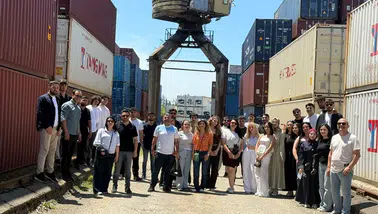 Hopa MYO Öğrencileri Poti Limanı’nda Sektörü Yerinde İnceledi