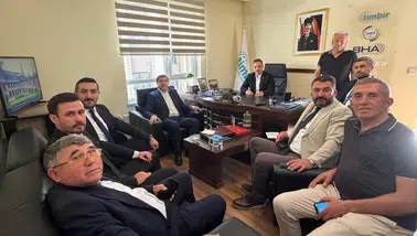 ASİAD Heyeti, TİMBİR Genel Başkanı Dr. Basa'yı Ankara'da Ziyaret Etti