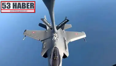 Türk Hava Kuvvetleri, Danimarka'ya ait F-35 jetine yakıt ikmali gerçekleştirdi!