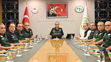 DSİ 22. Bölge Müdürlüğünde Sulama ve İşletme Çalışmaları Masaya Yatırıldı
