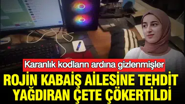 Rojin Kabaiş'e Tehditlerde Bulunan Çetenin Elebaşı ve Üyeleri Yakalandı: Karanlık Şifreler Ortaya Çıktı!
