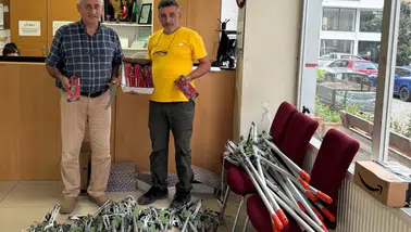 Fındıklı’da Amerikan Beyaz Kelebeğiyle Mücadeleye Ekipman Desteği