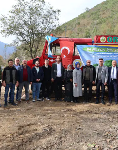 Maçka’da Milli Ağaçlandırma Günü Fidan Dikimiyle Kutlandı