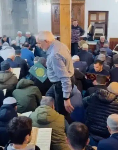 1001 Hatim Okumaları, Ayazpaşa Camii'nde bir arada manevi atmosferde gerçekleşti