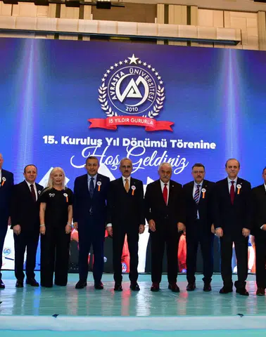 Vali Şahin, Avrasya Üniversitesi’nin 15. Kuruluş Yıl Dönümünde